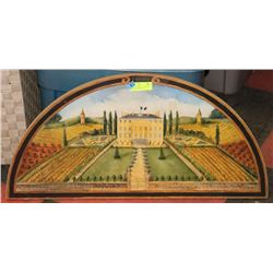 BORDEAU TOWN HALL VALANCE 31" FOR DOOR OR WINDOW