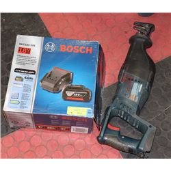 BOSCH BATTERY CHARGER & BATTERY(NEW) WITH BOSCH