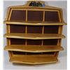 Image 1 : THE CLASSIC CARS OF THE 60'S WOOD SHELF