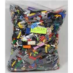 LARGE BAG (12"X16") FULL OF LEGO WITH LOTS