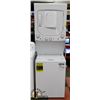 Image 1 : GE UNITIZED SPACEMAKER GAS WASHER/DRYER COMBO,
