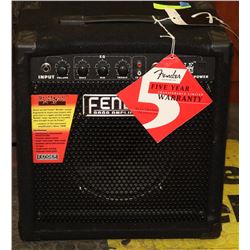 FENDER BASS RAMBLE I5 GUITAR AMP.