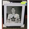 Image 1 : FRAMED RED KELLY AUTOGRAPHED PHOTO.