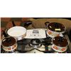 Image 1 : NEW SET OF FLOWER DESIGN COOKING POTS