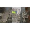 Image 1 : SHELF OF CRYSTALWARE