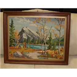 PETTIT POINT JASPER FRAMED PICURE