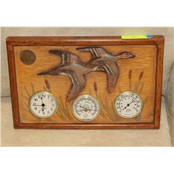 DUCKS UNLIMITED WEATHER STATION 14" WIDE