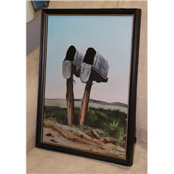 ROADSIDE MAIL BOXES PAINTED BY NELLIE LEVESQUE