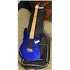 Image 1 : ELECTRIC IBANEZ RG SERIES PURPLE GUITAR WITH SOFT