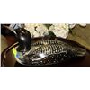 Image 1 : HAND CRAFTED AND PAINTED LOON BY TRUDY GAGNON