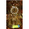 Image 1 : GLASS COVERED MANTLE CLOCK.