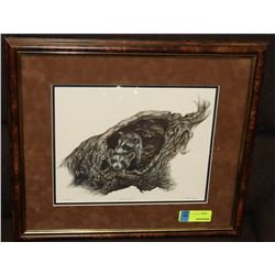 PEEK-A-BOO LTD ED 31/350 SIGNED PRINT B Y JUDI