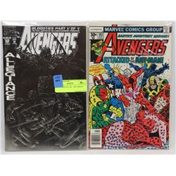 AVENGERS #161 AND 369 COMICS
