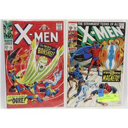 2 COLLECTOR X-MEN COMIC REPRINTS