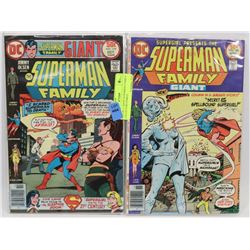LOT OF 2  GIANT SUPERMAN FAMILY COLLECTOR COMICS