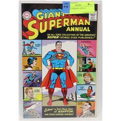 GIANT SUPERMAN ANNUAL COMIC.