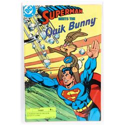 SUPERMAN MEETS THE QUIK BUNNY #1 COMIC