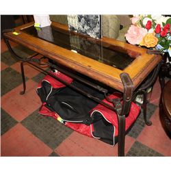 WESTERN STYLE SOFA TABLE, 50"X18.5"X29.5"