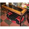 Image 1 : WESTERN STYLE SOFA TABLE, 50"X18.5"X29.5"
