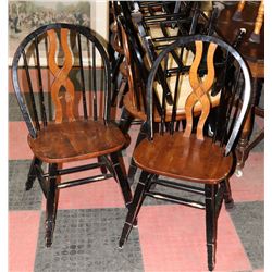 LOT OF 18 WOOD SIDECHAIRS.