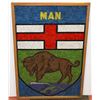 Image 1 : HANDMADE FOLK ART OF PROVINCIAL MANITOBA CREST