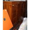 Image 1 : LOT OF 2 LARGE PINE ARMOIRES,