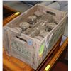 Image 1 : ESTATE COCA COLA CRATE WITH JARS
