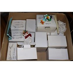 ESTATE BOX OF ASSORTED CHRISTMAS DISNEY ORNAMENTS