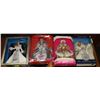 Image 1 : ESTATE LOT OF 4 COLLECTIBLE BARBIES