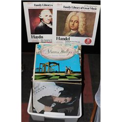 ESTATE BOX OF ASSORTED RECORDS INCL. ELVIS