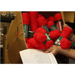 11 BOXES OF ASSORTED YARN