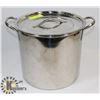 Image 1 : STAINLESS STEEL STOCK POT WITH LID