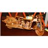 Image 1 : WOOD MOTORCYCLE ORNAMENT