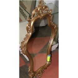 VINTAGE ORNATE FRAMED MIRROR