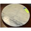 Image 1 : MARBLE LAZY SUSAN.