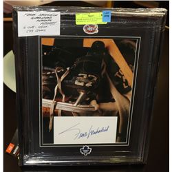 FRANK MAHOVLICH GUARANTEED AUTHNETIC AUTOGRAPH