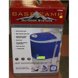 BASE CAMP PORTABLE WASHING MACHINE.