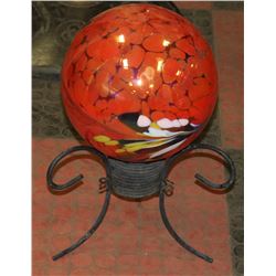 RECTANGLE METAL HOME DÉCOR IN STAND