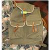 Image 1 : VINTAGE CANVAS/LEATHER BACKPACK