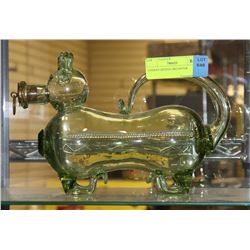 ANIMAL DESIGN DECANTER