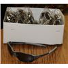 Image 1 : BOX OF BLACK AND GREY OAKLEY STYLE SUNGLASSES