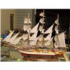 Image 1 : LARGE CLIPPER SIGLO XIX SHIP ORNAMENT