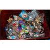 Image 1 : TOTE OF ASSORTED MCDONALDS HAPPY MEAL TOYS