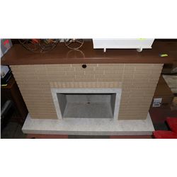 FIREPLACE MANTLE, 60"X19"X36"