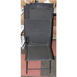 LOT OF 6 FOLDING METAL PATIO CHAIRS