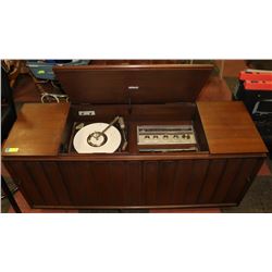ZENITH CONSOLE STEREO, 54"X16"X26"