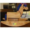 Image 1 : WOOD ROCKING HORSE