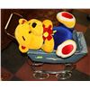 Image 1 : VINTAGE DOLL STROLLER WITH WINNIE THE POOH
