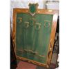 Image 1 : VINTAGE WOOD WALL MOUNT PLAQUE DISPLAY
