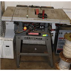 CRAFTSMAN 3.0 TABLE SAW ON STAND 5000 RPM